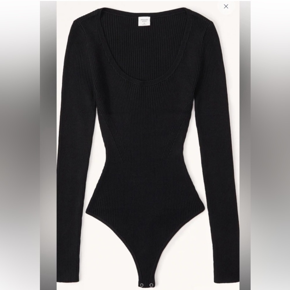 Abercrombie & fitch scoop neck sweater bodysuit - XXS